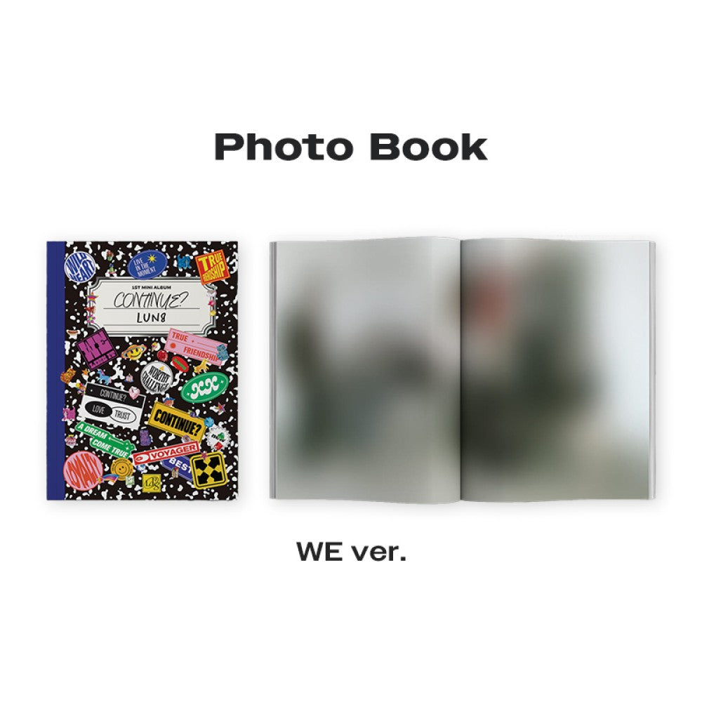 LUN8 1st Mini Album『CONTINUE?』(WE Ver.)