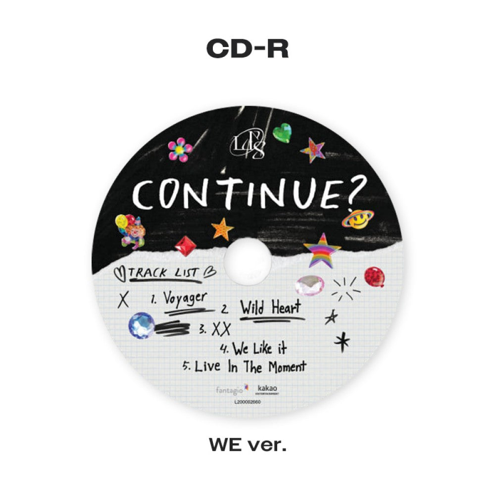 LUN8 1st Mini Album『CONTINUE?』(WE Ver.)