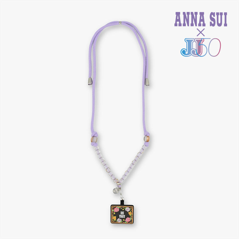 JJ 50 × ANNA SUI スマホストラップB(Purple)