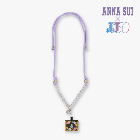 JJ 50 × ANNA SUI スマホストラップB(Purple)