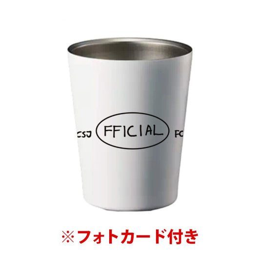 CHANSUNG直筆デザイン ステンレスサーモ タンブラー（フォトカード付き）